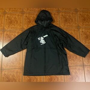 Black Raincoat for Men